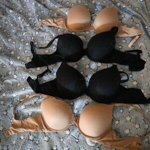 Bundle of 4 Victoria's Secret Perfect Shape Bras - Size 34c